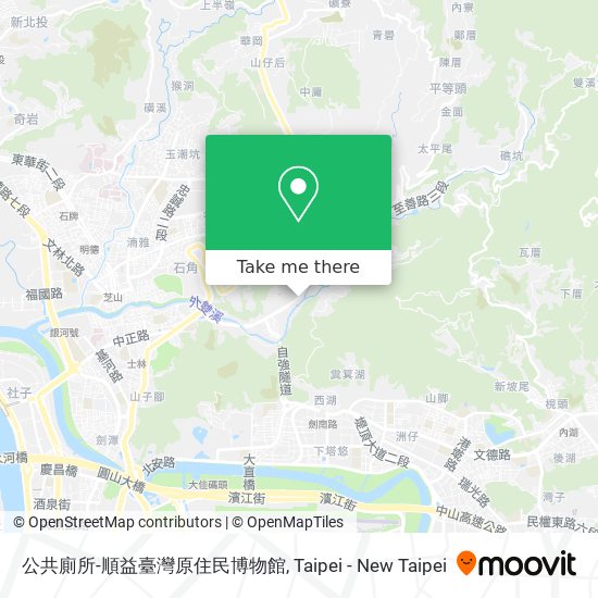 公共廁所-順益臺灣原住民博物館 map