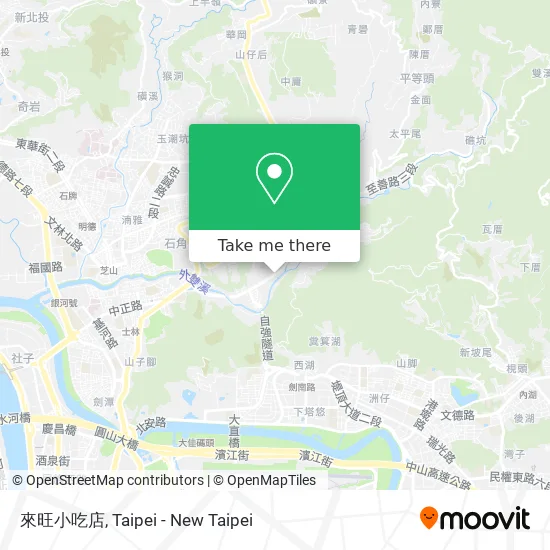 來旺小吃店地圖