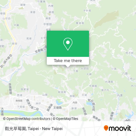 觀光草莓園 map