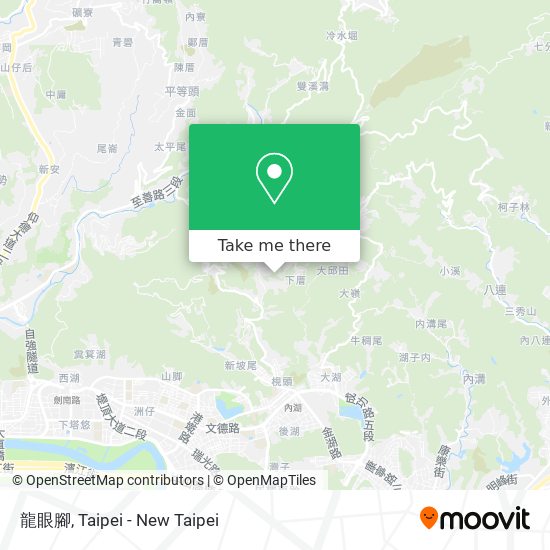 龍眼腳 map