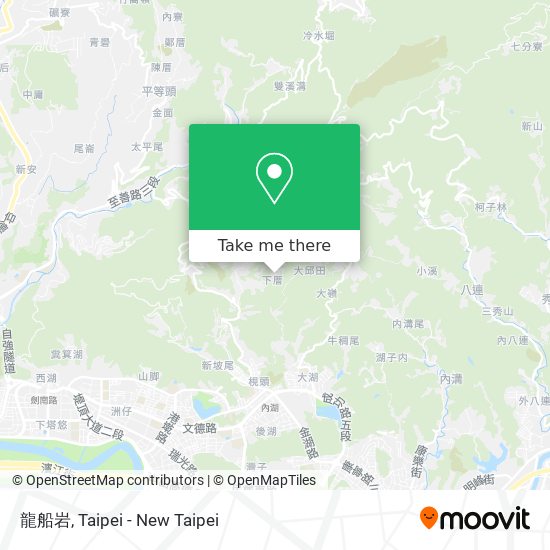 龍船岩 map