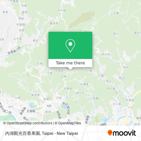 內湖觀光百香果園 map