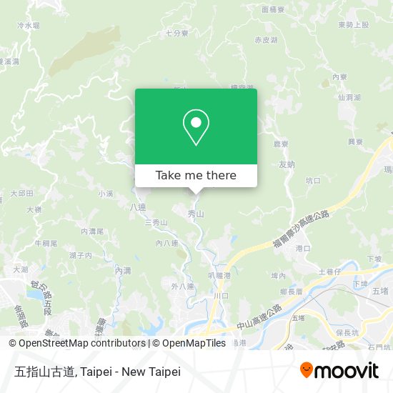 五指山古道地圖