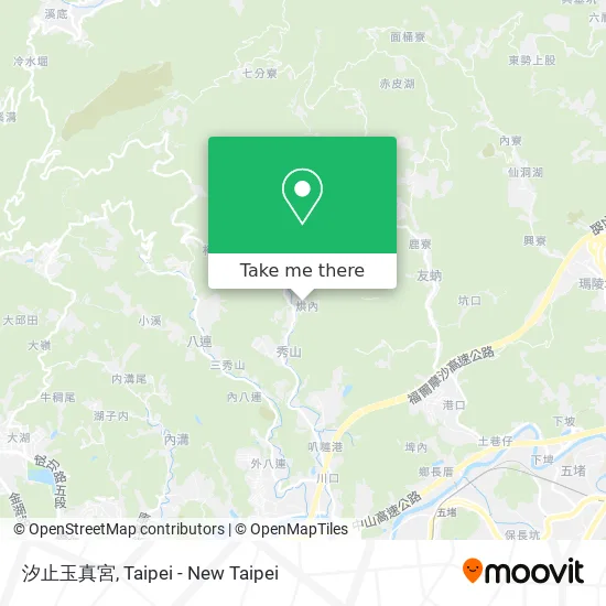 汐止玉真宮 map
