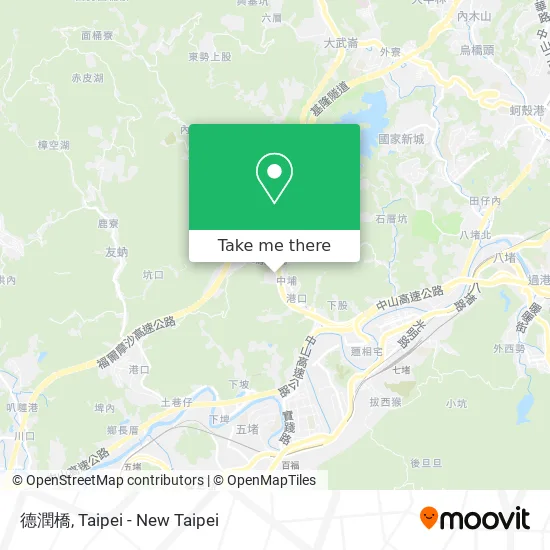 德潤橋地圖