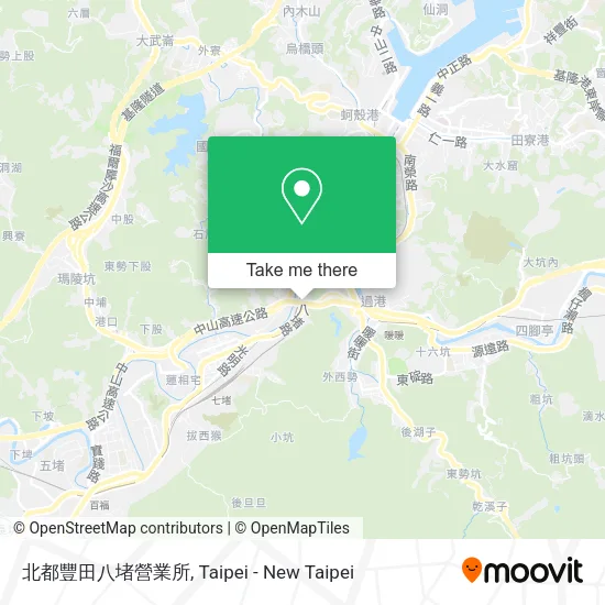 北都豐田八堵營業所 map