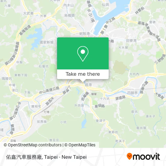 佑鑫汽車服務廠地圖