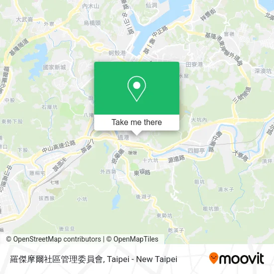 羅傑摩爾社區管理委員會地圖