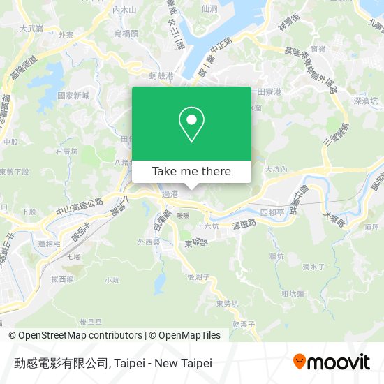 動感電影有限公司地圖