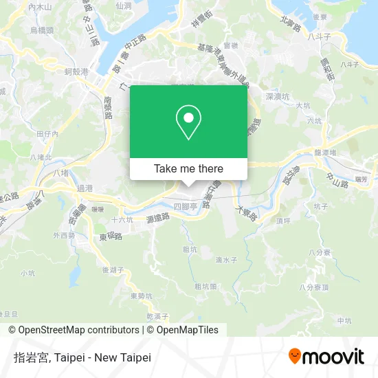指岩宮地圖
