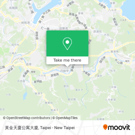 黃金天廈公寓大廈 map