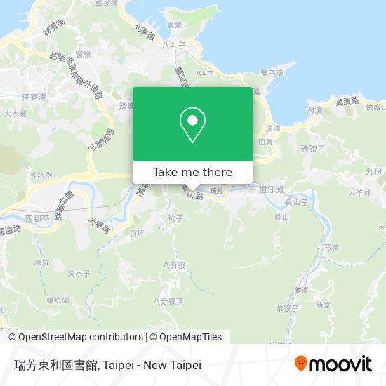 瑞芳東和圖書館 map