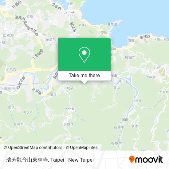 瑞芳觀音山東林寺地圖