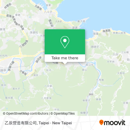 乙辰營造有限公司地圖