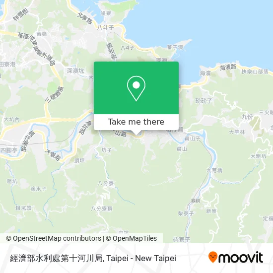經濟部水利處第十河川局 map