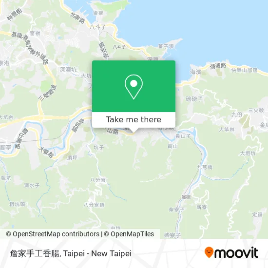 詹家手工香腸 map