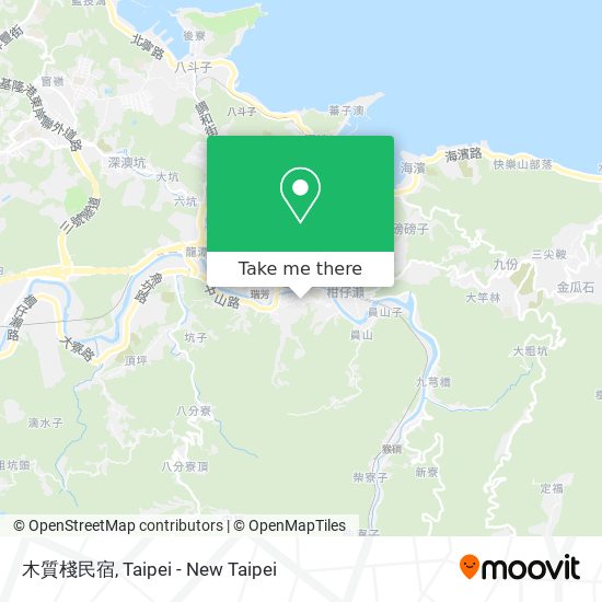 木質棧民宿 map