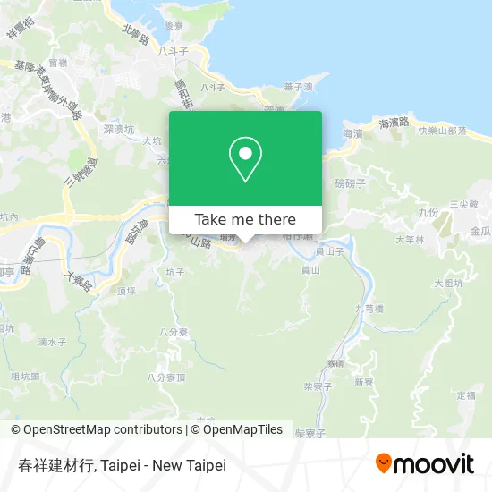 春祥建材行地圖
