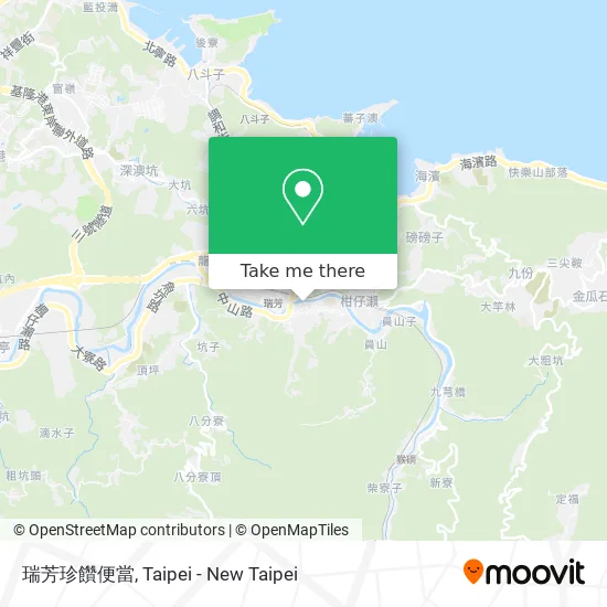 瑞芳珍饡便當 map