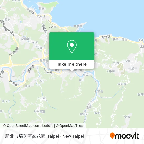 新北市瑞芳區御花園 map