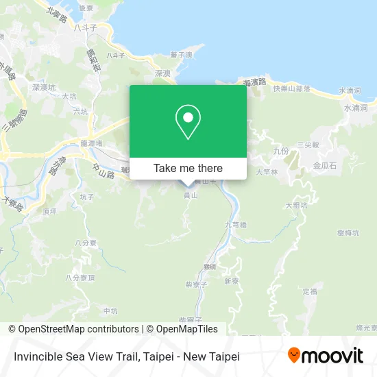 Invincible Sea View Trail map