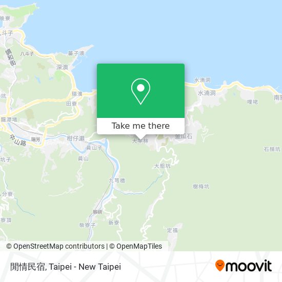 閒情民宿 map
