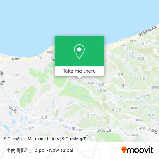 小南灣咖啡 map