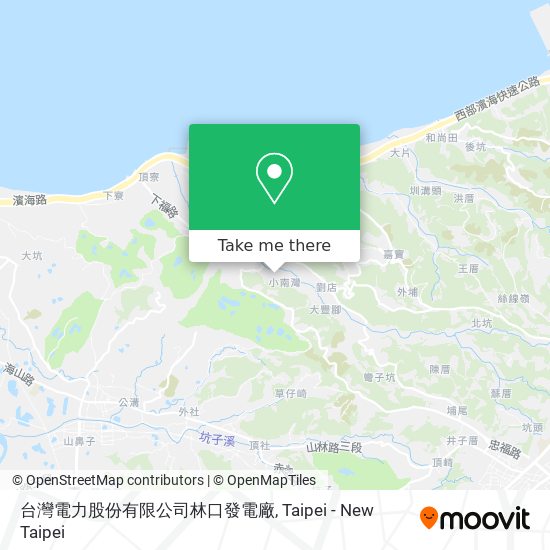 台灣電力股份有限公司林口發電廠 map