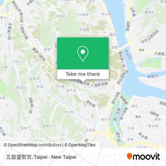 五股靈聖宮 map