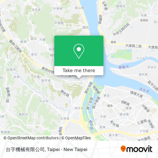 台字機械有限公司地圖