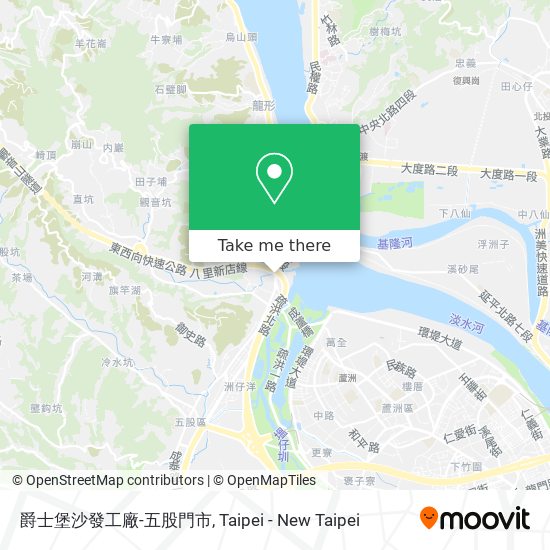 爵士堡沙發工廠-五股門市 map