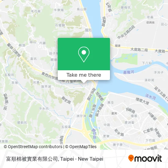 富順棉被實業有限公司 map