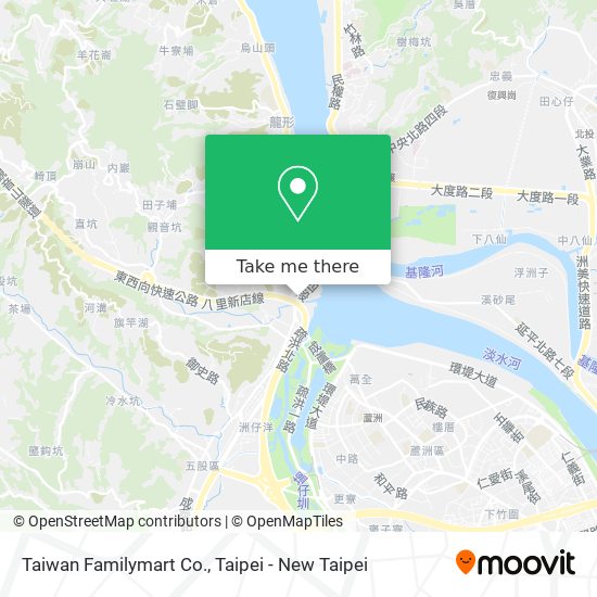 Taiwan Familymart Co. map