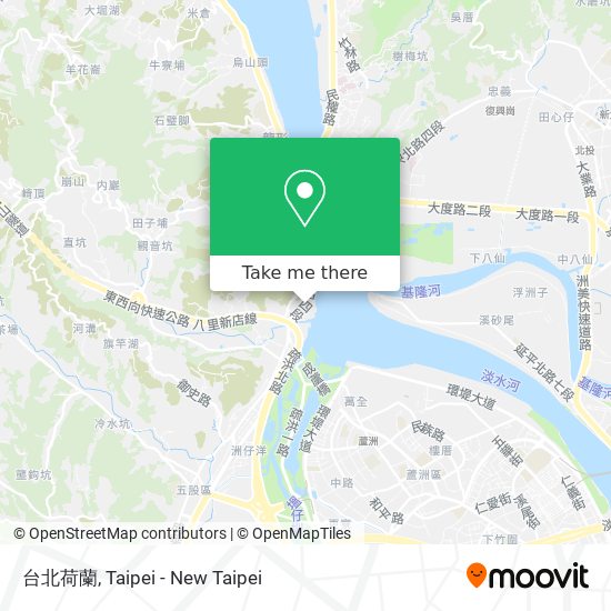 台北荷蘭 map