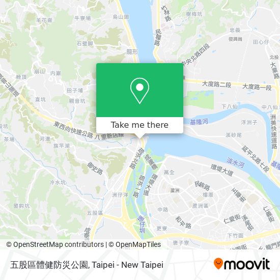 五股區體健防災公園 map