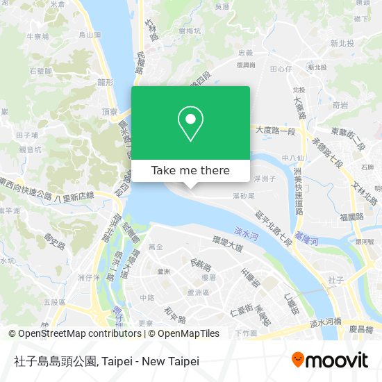 社子島島頭公園 map