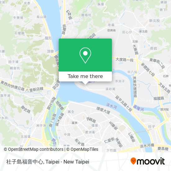社子島福音中心 map