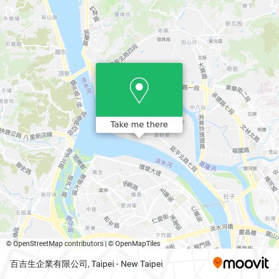 百吉生企業有限公司地圖