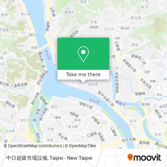 中日超級市場設備 map
