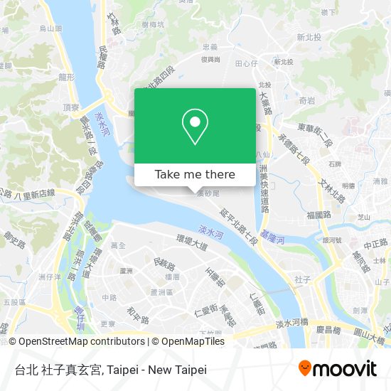台北 社子真玄宮 map