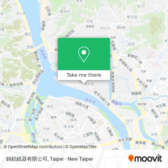 錦錩紙器有限公司 map