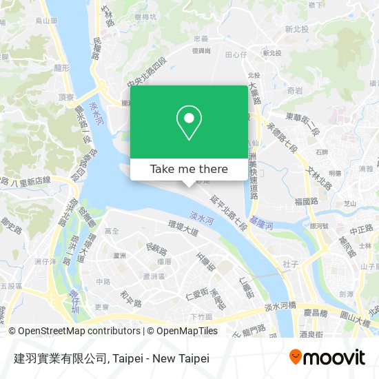 建羽實業有限公司 map