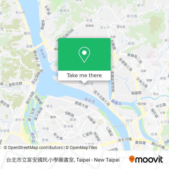 台北市立富安國民小學圖書室 map