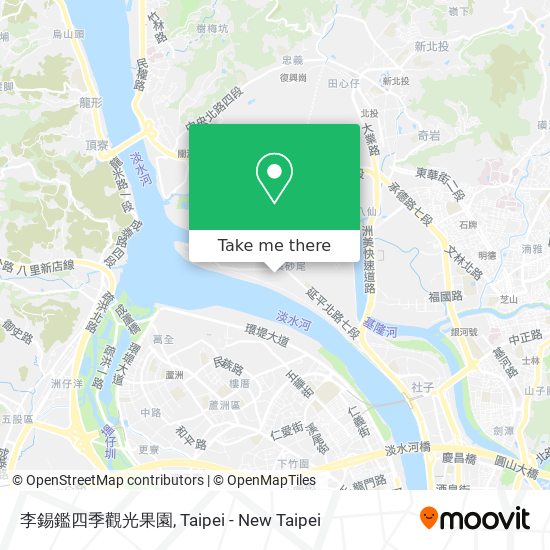 李錫鑑四季觀光果園 map