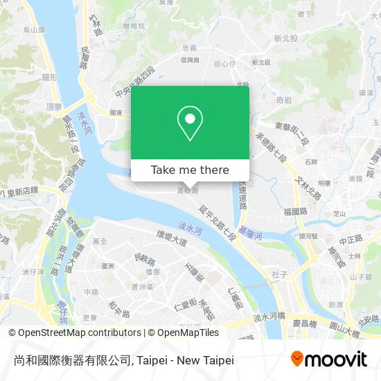 尚和國際衡器有限公司地圖