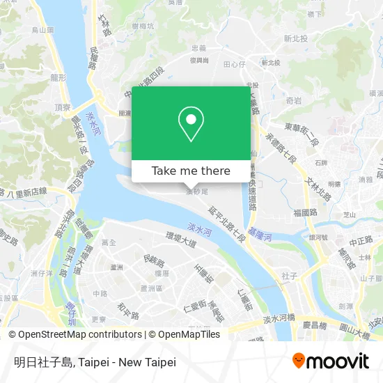 明日社子島地圖