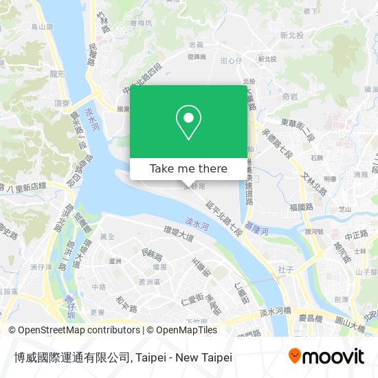 博威國際運通有限公司 map