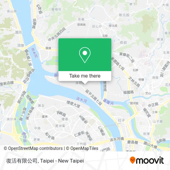 復活有限公司 map