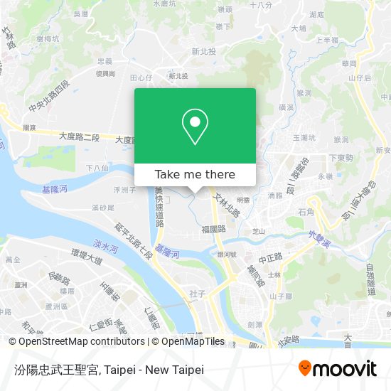 汾陽忠武王聖宮 map