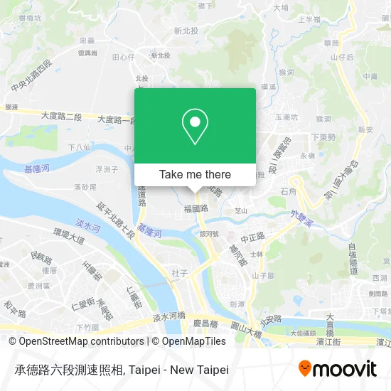 承德路六段測速照相 map